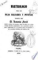Martirologio para las Islas Baleares y Pitiusas