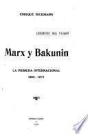 Marx y Bakunin