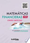 Matemáticas financieras para las NIIF