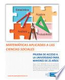 Matemticas Aplicadas a Las Ciencias Sociales