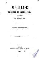 Matilde, duquesa de Campo-azul