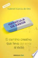 Matrícula de error