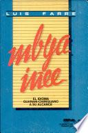 mbya inee el idloma guarani-chiriguano a su alcance