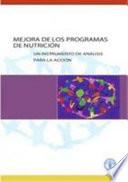 Mejora de los programas de nutricion