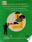 Mejoramiento de Los Sistemas de Comercializacion de Alimentos en Los Paises en Dearrollo