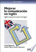Mejorar la comunicación en inglés