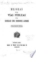Mejoras de las vías públicas de la ciudad de Buenos Aires