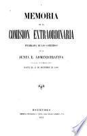 Memoria, 31 de marzo 1865-31 de dic. 1866, 15 de oct. 1871-31 de dic. 1872