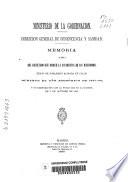 Memoria acerca del resultado que ofrece la estadística de los manicomios, censo de población acogida en ellos durante el año económico de 1879-80 y su comparación con la publicada en la Gaceta de 7 de octubre de 1848
