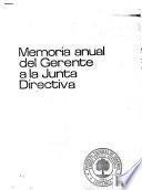 Memoria anual