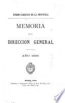 Memoria de la Dirección General