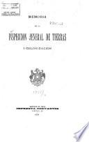 Memoria de la Inspección Jeneral de Tierras i Colonización