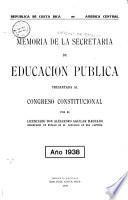 Memoria de la Secretaría de Educación Pública