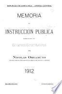 Memoria de la Secretaría de Educación Pública