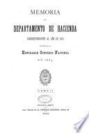 Memoria de la Secretaría de Estado de Hacienda correspondiente al ejercicio ...