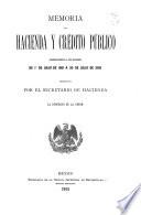Memoria de la Secretaría de Hacienda y Crédito Público