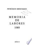 Memoria de labores