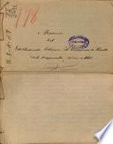 Memoria del establecimiento balneario de La Concepcion de Peralta en la temporada del año de 1866