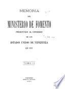 Memoria del Ministerio de Fomento