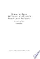 Memoria del taller arqueología de la Huasteca