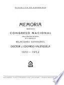Memoria ...