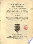 Memoria sobre la prudencia en el repartimiento de la limosna...