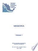 Memoria. Taller nacional de evaluación del Censo General de Población y Vivienda. Tomo I