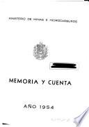 Memoria y cuenta