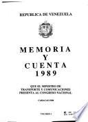 Memoria [y] cuenta - Ministerio de Transporte y Comunicaciones