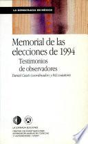 Memorial de las elecciones de 1994