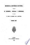 Memorial Histórico Espanol; Colección de Documentos, Opúsculos y Antigüedades