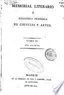 Memorial Literario o Biblioteca Periodica de ciencias, literatura y artes