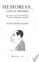 Memorias... casi de memoria