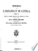 Memorias de Fernando IV de Castilla
