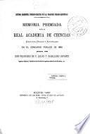 Memorias de la Real Academia de Ciencias Exactas, Físicas y Naturales de Madrid