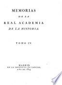 Memorias de la Real Academia de la Historia