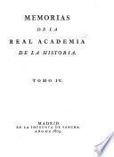Memorias de la Real academia de la historia