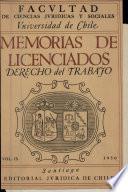 Memorias de licenciados