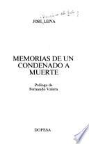Memorias de un condenado a muerte
