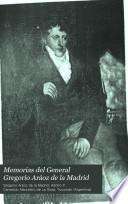 Memorias del general Gregorio Aráoz de La Madrid