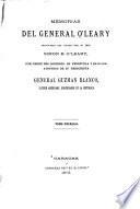 Memorias del General O'Leary,