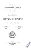 Memorias del Instituto Geográfico y Estadístco
