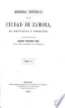 Memorias históricas de la ciudad de Zamora