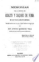 Memorias para la historia del asalto y saqueo de Roma en 1527 por el ejército imperial; formadas con documentos originales, cifrados é inéditos en su mayor parte