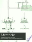 Memorie della Classe di scienze fisiche, matematiche e naturali