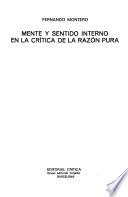 Mente y sentido interno en la Crítica de la razón pura