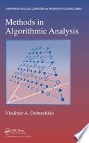 Methods in Algorithmic Analysis