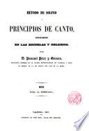 Método de Solfeo y principios de canto