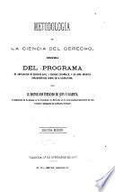 Metodología de la ciencia del derecho
