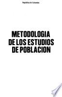 Metodología de los estudios de población
